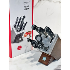 Set dao tự mài Zwilling Gourmet 7 món- Dao gọt hoa quả, cắt bánh mỳ, thịt cá, kéo đa dụng 