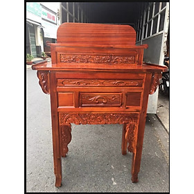 Mua Bàn Thờ Phật  Bàn Thờ Gia Tiên 2 Tầng ngang 154 cm   bàn cúng gỗ (FREESHIP 50 KM )