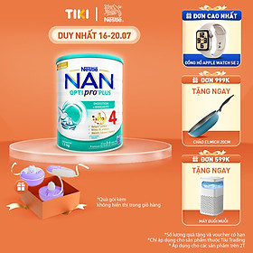Sữa bột Nestlé NAN OPTIPRO PLUS 4 1500g/lon với 5HMO Giúp tiêu hóa tốt