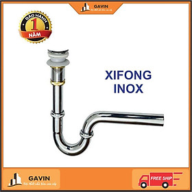 Bộ thoát nước inox ở chậu rửa mặt, bộ xi phông, bộ xả nước chậu rửa mặt inox xịn