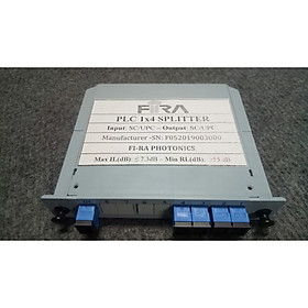 Bộ chia quang PLC 1x4 Box SC/UPC- Hàng chính hãng