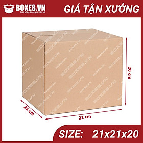 Mua 21x21x20 Combo 50 hộp Carton đóng gói hàng giá tại xưởng