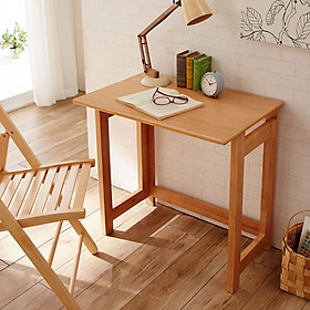 Mua BÀN HỌC SINH-BÀN XẾP GẤP GỌN-BÀN LÀM VIỆC-BÀN HỌC CHO BÉ-BÀN ĐA NĂNG BẰNG GỖ CAO SU CỨNG CÁP VÀ AN TOÀN
