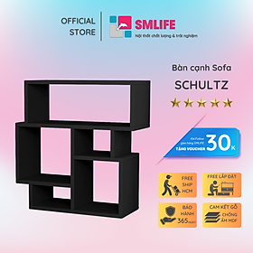 Bàn gỗ cạnh Sofa hiện đại SMLIFE Schultz  | Gỗ MDF dày 17mm chống ẩm | D75xR20xC70cm - Màu