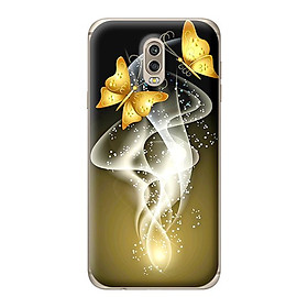Ốp lưng cho Samsung Galaxy J7 Plus bướm vàng 1 - Hàng chính hãng
