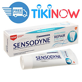 Hình ảnh Kem đánh răng SENSODYNE Repair & Protect - Bảo vệ răng nhạy cảm 