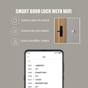 Xiaomi Youpin Qingping BT4.2 Gateway Smart Home Kit Bộ đèn không dây Công tắc nhiệt độ Độ ẩm Khóa cửa thông minh
