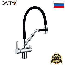 Mua Vòi bếp 3 đường nước ( tích hợp RO ) cần mềm cao cấp GAPPO G4398-80 Nhập Khẩu Nga