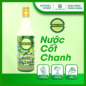 [HCM] Nước Cốt Chanh Thai Lime 500ml