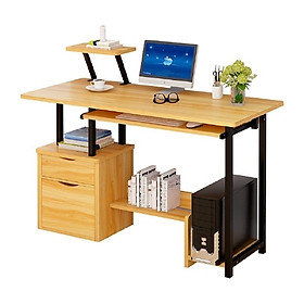 Bàn làm việc học tập kèm kệ sách đa năng thuận lợi Mẫu B2394 (Hàng nhập khẩu)