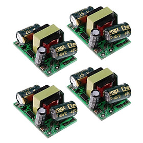 4Piece 12V 400mA AC-DC Step Down Isolated Switching Power Supply Module Board