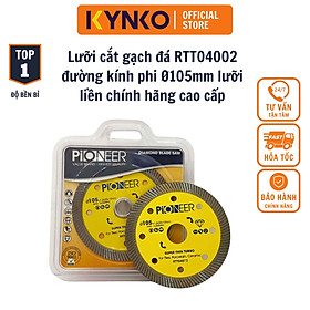 Mua LƯỠI CẮT GẠCH - ĐÁ RTT04002 đường kính phi Ø 105mm lưỡi liền chính hãng cao cấp