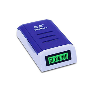 Mua tự ngắt khi đầy Bộ Sạc Pin AA  AAA Tốc Độ Cao Hiển Thị Màn Hình LCD - K209 Doublepow