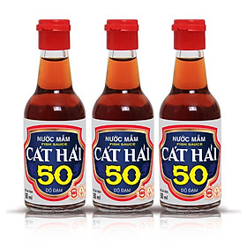 Nước mắm Cát Hải 50 Độ Đạm chai 50ml