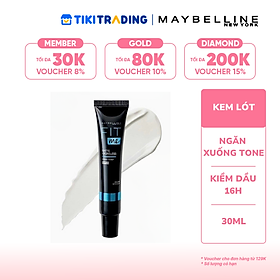 Kem Lót Kiềm Dầu Ngăn Xuống Tông SPF 20 Fit Me Primer Matte+Poreless Maybelline New York 30ml