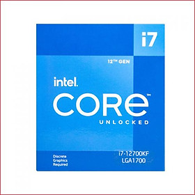 Bộ vi xử lý CPU Intel Core i7-12700KF (3.8GHz turbo up to 5.0Ghz, 12 nhân 20 luồng, 25MB Cache, 125W, Socket 1700/Alder Lake) - Hàng Chính Hãng