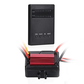 GOOLRC 35A Brushless ESC Electric Speed Controller with Programming Card for 1/16 1/18 RC Car Truck
