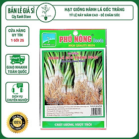 Mua Hạt Giống Hành Lá Gốc Trắng Cao Sản 2Gr Dễ Trồng  Nhanh Thu Hoạch - Phú Nông Seeds