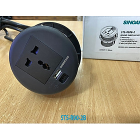 Mua Hộp ổ điện âm bàn sinoamigo STS-R90-2B  STS-R90-2W cao cấp hàng chính hãng