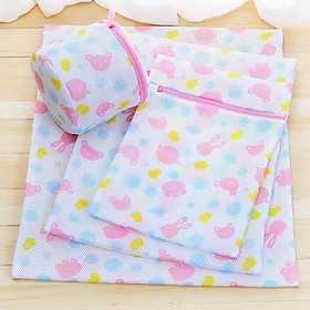 Combo 5 Túi Giặt Đựng Quần Áo, Đồ Lót Trong Máy Giặt (Giao ngẫu nhiên)