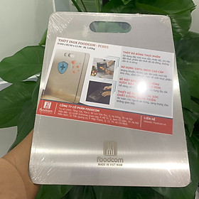Mua Thớt inox cao cấp 201 Foodcom chống ẩm mốc kháng khuẩn  rã đông thực phẩm nhanh chóng  hợp vệ sinh bảo vệ sức khỏe cho gia đình bạn