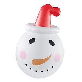 Christmas Inflatable Snowman Ornament Xmas Snowball Decor Art with Light for New Year Indoor and Outdoor Backyard Office Home