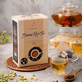 Trà Gạo Lứt Quê Việt hộp 600gr