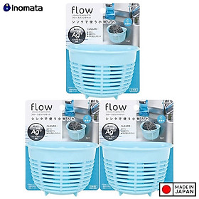 Mua Bộ 3 rổ nhựa đựng miếng rửa chén cao cấp - Hàng nội địa Nhật
