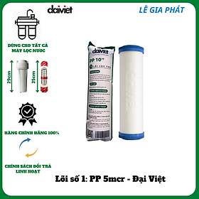 Chính Hãng - Lõi Lọc Nước RO Số 1 Lõi PP 10