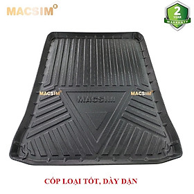 Thảm lót cốp ô tô BMW 5 series (chữ Macsim)520i/528i/530i 2018- 2024 Macsim – TPV Chuẩn Phom, Dễ Vệ Sinh (Mã 06)