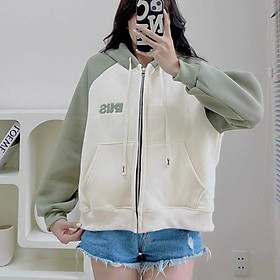 Áo khoác nữ xiteen nỉ dệt thêu RUS bao chất cực chuẩn-A2115 - RUS RÊU