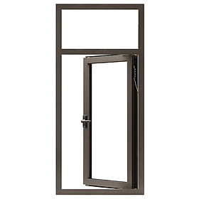RUIGUAN  Cầu không vỡ Ruiguan 50 cửa sổ casement   Cửa sổ phẳng Cửa sổ chắn gió bằng thép chống cháy Cửa sổ cách âm