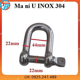 Ma ní U INOX 304 CÁP THÉP Thái Bình VinàN