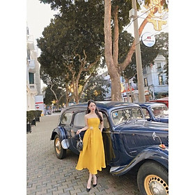 ĐẦM XOÈ CÚP HOA EO SIÊU XINH - Size M/L ĐẾN 57kg - MS241VMM MM