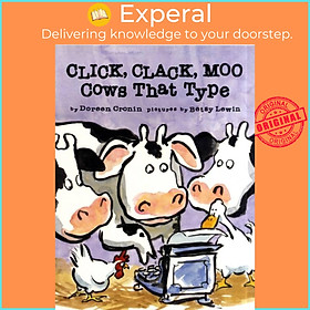 Sách - Click, Clack, Moo - Cows That Type by Doreen Cronin (UK edition, paperback)