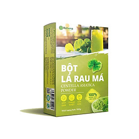 Bột Rau Má Behena ( 50g ) , Bột rau má nguyên chất loại cao cấp, Hương vị tự nhiên, Không bị chát, Độ mịn cao , Màu sắc giống rau tươi
