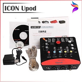 Sound Card ICON Upod Pro thu âm livestreams