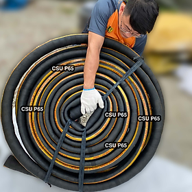 Mua Ống cao su bố vải KT phi 65mm nhập khẩu - Ống Việt Úc