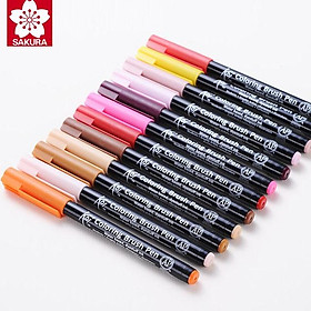 Bút cọ màu nước sakura KOI COLORING BRUSH (tổng 49 màu-2/3)-Dụng cụ vẽ Tâm Tâm