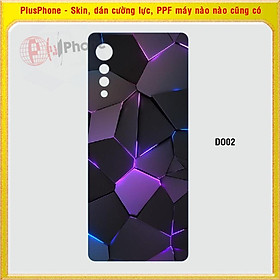 Mua Dán Skin cho điện thoại LG Velvet 5G in hình nhiều mẫu hot  độc lạ