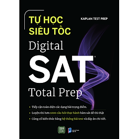 Sách - Tự Học Siêu Tốc – Digital Sat Total Prep