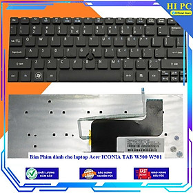 Bàn Phím dành cho laptop Acer ICONIA TAB W500 W501 - Hàng Nhập Khẩu