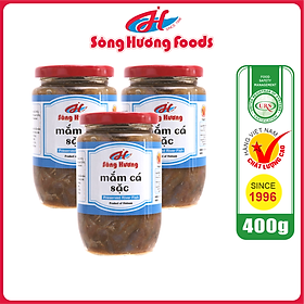 3 Hũ Mắm Cá Sặc Sông Hương Foods Hũ 400g