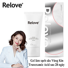 【chăm sóc vùng kín Phụ nữ Relove】Gel Làm Sạch Sâu Và Dưỡng Trắng Vùng Kín Tranexamic Acid sau 28 ngày sử dụng