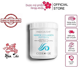 HÀNG NHẬP KHẨU - Bột uống Collagen thuỷ phân Code Age Wild Caught Marine Collagen Peptides Trẻ Hóa Căng Mịn Da CodeAge