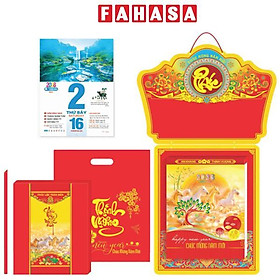 Lịch Bloc Đại Đặc Biệt - Phong Cảnh Việt Nam - Bảng Treo Metalize-Hoa - 17 x 24 cm - TĐ31