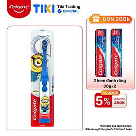 Bàn chải đánh răng điện Colgate Minions dành cho trẻ em