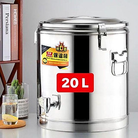 Mua HÀNG CÓ SẴN Bình đựng trà sữa nước đá  Bình giữ nhiệt inox  từ 20 đến 100 lít