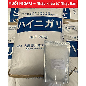 500g Muối Nigari Nhật Bản tạo đông đậu hũ đậu phụ (Made in Japan) Chiết từ bao 20kg
