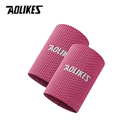 Bộ 2 băng đeo cổ tay AOLIKES A-7931-2 thấm mồ hôi Cool sports wristband